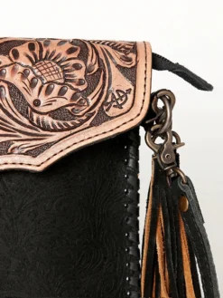 American Darling Black Tooled Bag -Heydudes Cowboy Shop ADBGD113 C