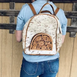 American Darling Hide Backpack -Heydudes Cowboy Shop ADBGS156TAWa