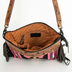American Darling Hot Pink Aztec Print Bag -Heydudes Cowboy Shop ADBGZ228F
