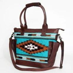 American Darling Conceal Carry Aztec Turquoise Purse -Heydudes Cowboy Shop ADBGZ324D