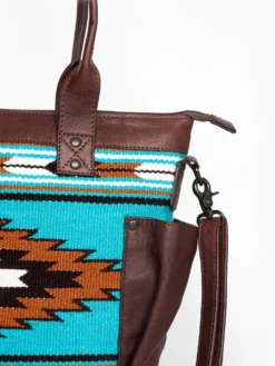 American Darling Conceal Carry Aztec Turquoise Purse -Heydudes Cowboy Shop ADBGZ324D C