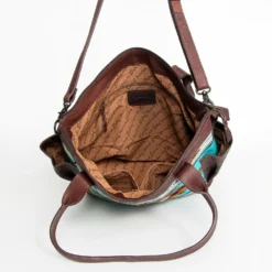 American Darling Conceal Carry Aztec Turquoise Purse -Heydudes Cowboy Shop ADBGZ324D H