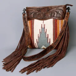 American Darling Large Fire Blanket Fringe Purse -Heydudes Cowboy Shop ADBGZ365