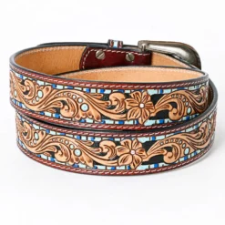 American Darling Tooled Belt -Heydudes Cowboy Shop ADBLF108C