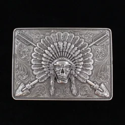 Ariat Chief Skull Belt Buckle