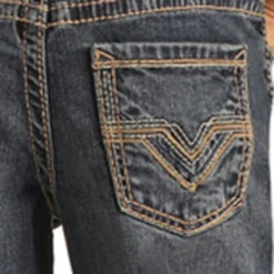 Boys Rock & Roll Dark Vintage ReFlex Boot Cut Jean -Heydudes Cowboy Shop BB 3582 B bf466f18 5989 4b25 8019 95991bff3d89