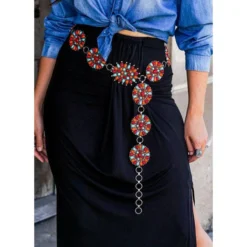 Multi Colored Stone Belt