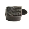 Kid's Brown With American Flag Buckle Belt