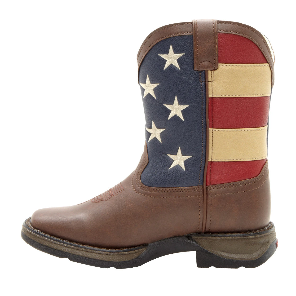 Durango Kid's Patriotic Square Toe Boots 1 Durango Kid's Patriotic Square Toe Boots