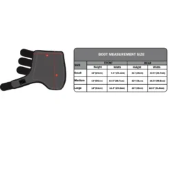 Top Hand Black Rear Sport Boot 3 Top Hand Black Rear Sport Boot -Heydudes Cowboy Shop BootSizing