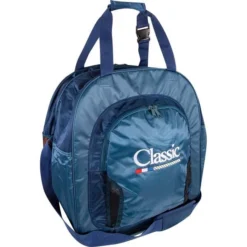 Classic Equine Classic Super Deluxe Rope Bag, Ocean Blue-Navy