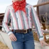 Cinch Cruel Girl Multi Colored Stripe L/S