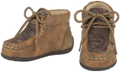 Jed Tan Floral Kid's Casual Shoe