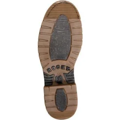 Rocky Boots Rocky Men's Brown Distressed Roper Round Toe Boot -Heydudes Cowboy Shop FQ0001108 outsole