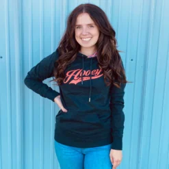 Hooey Charcoal Prairie Hoodie