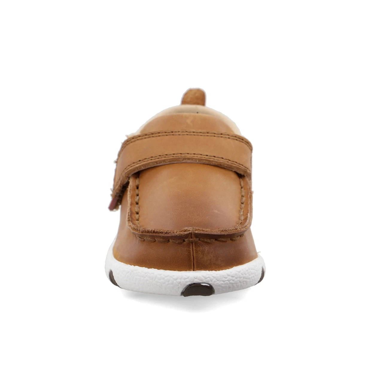 Twisted X Infant Tan Leather Velcro Driving Mocc 5 Twisted X Infant Tan Leather Velcro Driving Mocc - Image 5