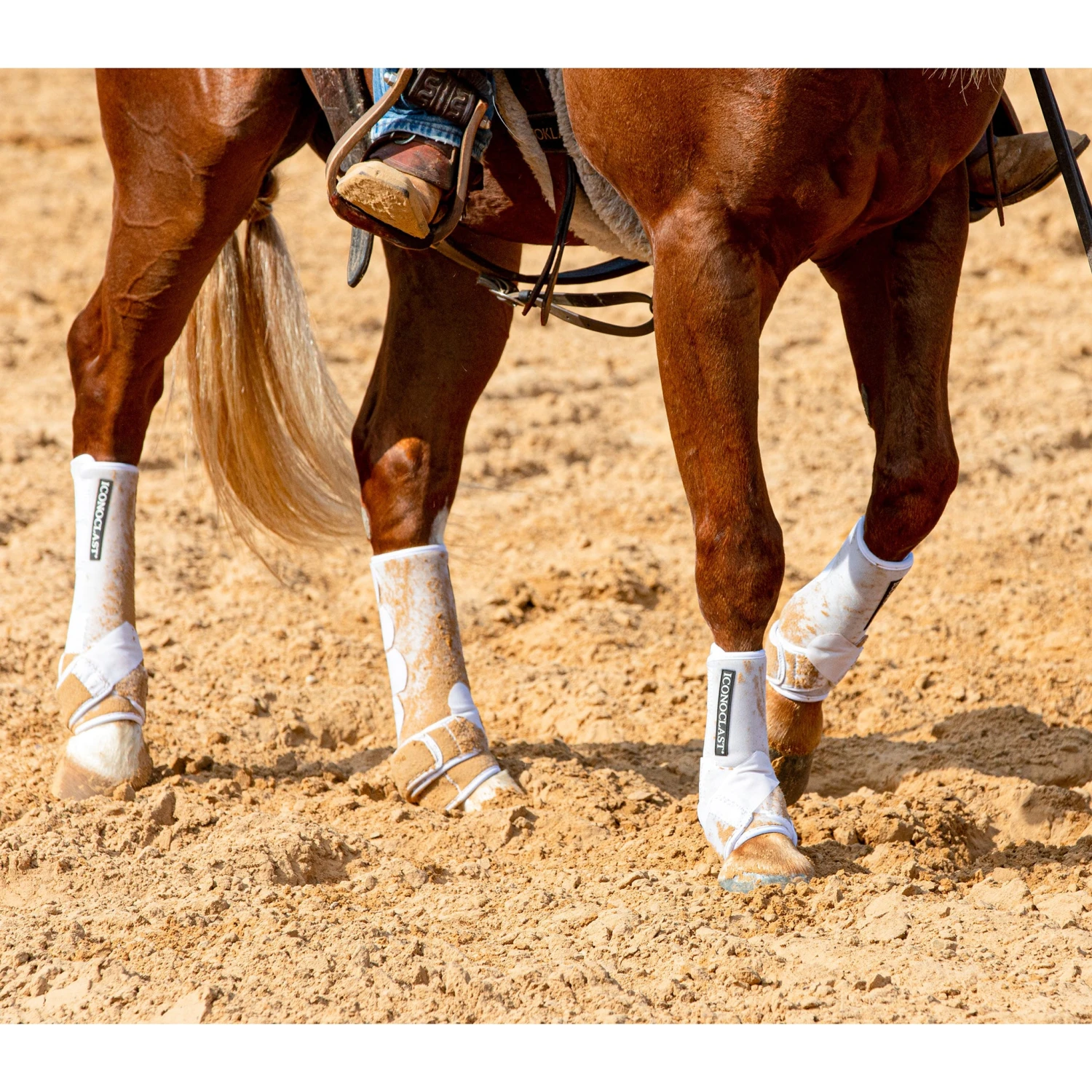 Iconoclast White Hind Orthopedic Support Boots 2 Iconoclast White Hind Orthopedic Support Boots - Image 2