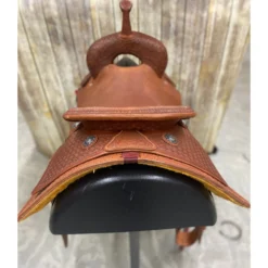 HR Saddlery 16.5 Inch Signature Cutting Saddle -Heydudes Cowboy Shop IMG 8569