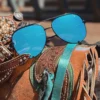 Bonfire Jaden Baja Blue Sunglasses