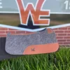 Western Edge Grey Contoured Wool Pony Pad