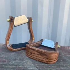 Nettles 2" Cherry Stirrup With Leveler -Heydudes Cowboy Shop IMG 4607