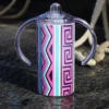 Pink Saddle Blanket Sippy Cup