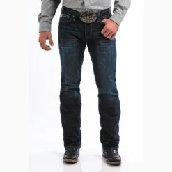 Cinch Men's Dark Wash Performance Ian Jean 5 Cinch Men's Dark Wash Performance Ian Jean -Heydudes Cowboy Shop MB66037001