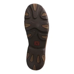 Twisted X Men's Diamond 2 Tone Patch Moc -Heydudes Cowboy Shop MDM0048 3