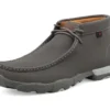 Twisted X Men's Grey Rubberized DuraTWX Chukka Driving Moc