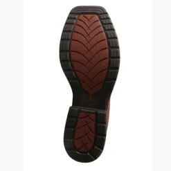 Twisted X Men's Brown Caiman Print 12" Alloy Lite Square Toe Boot -Heydudes Cowboy Shop MLCA003 BT 510x700 1