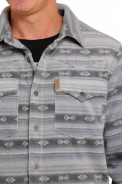 Cinch Blue Aztec Shacket -Heydudes Cowboy Shop MWJ15800013