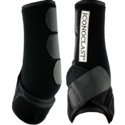 Iconoclast Black Front Orthopedic Support Boot