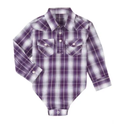 Wrangler Infant Purple Onesie