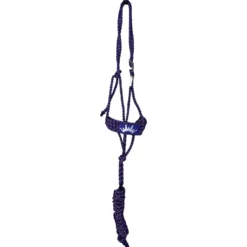 Best Ever Mule Tape Halter Purple