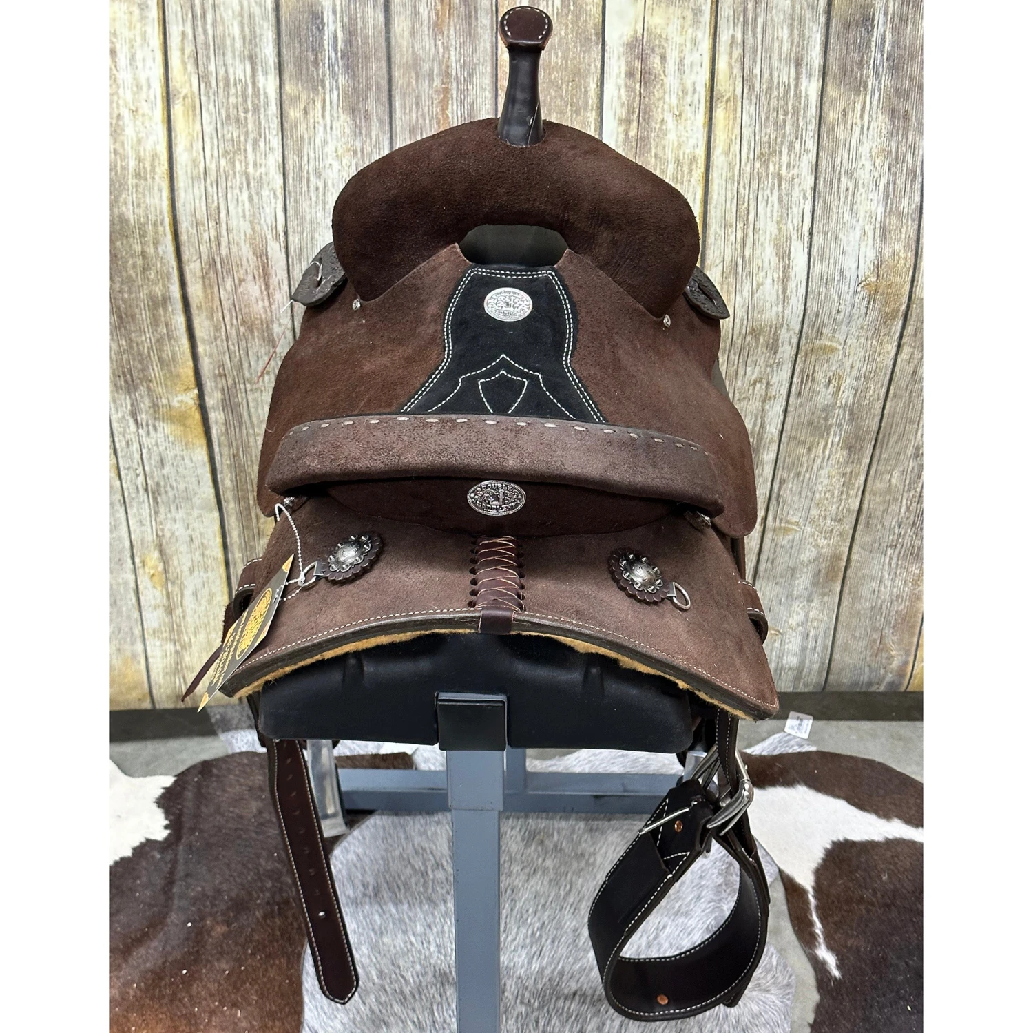 Double J 14 Inch Pozzi Roughout Barrel Saddle 4 Double J 14 Inch Pozzi Roughout Barrel Saddle - Image 4