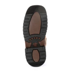 Rocky Boots Rocky Big Kid's Orange And Chocolate Square Toe Boot 10 Rocky Boots Rocky Big Kid's Orange And Chocolate Square Toe Boot -Heydudes Cowboy Shop RKW0257Y outsole