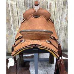 HR Saddlery 16 Inch Roughout Association Saddle 9 HR Saddlery 16 Inch Roughout Association Saddle -Heydudes Cowboy Shop ROback