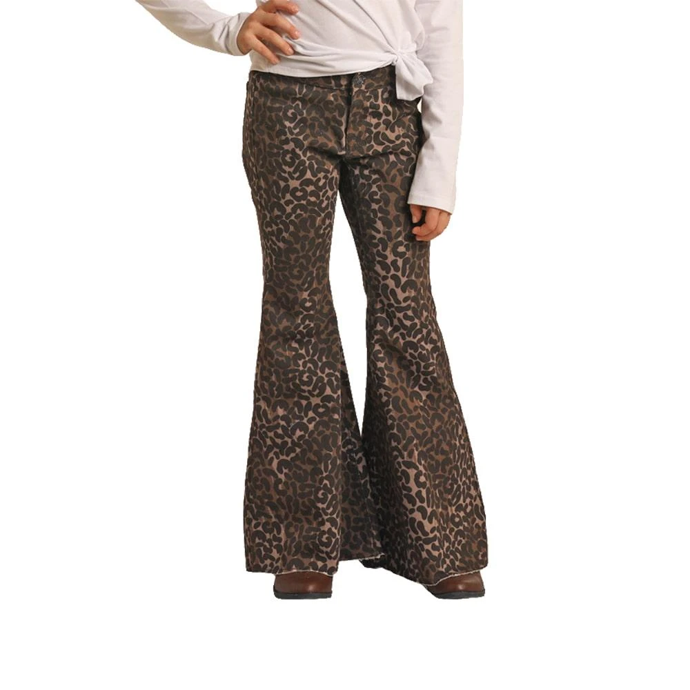 Rock & Roll Girls Cheetah Bell Jean-Cheetah Print 1 Rock & Roll Girls Cheetah Bell Jean-Cheetah Print