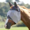 Crusader Black Tribal Fly Mask W/ Ears