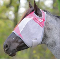 Cashel Pink Standard Fly Mask- Supports Breast Cancer Research
