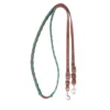 Martin Turquiose Latigo Laced Barrel Reins