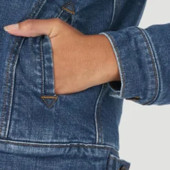 Wrangler Women's Denim Sherpa Jacket 7 Wrangler Women's Denim Sherpa Jacket -Heydudes Cowboy Shop Screenshot2023 01 06145410