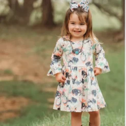 Buffalo Bell Sleeve Dress