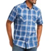 Ariat Men's HUCK Dutch Blue Retro Shirt
