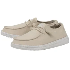 Heydude Hey Dude Wendy Slub Canvas Natural