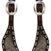Ladies Glitter Studded Spur Straps