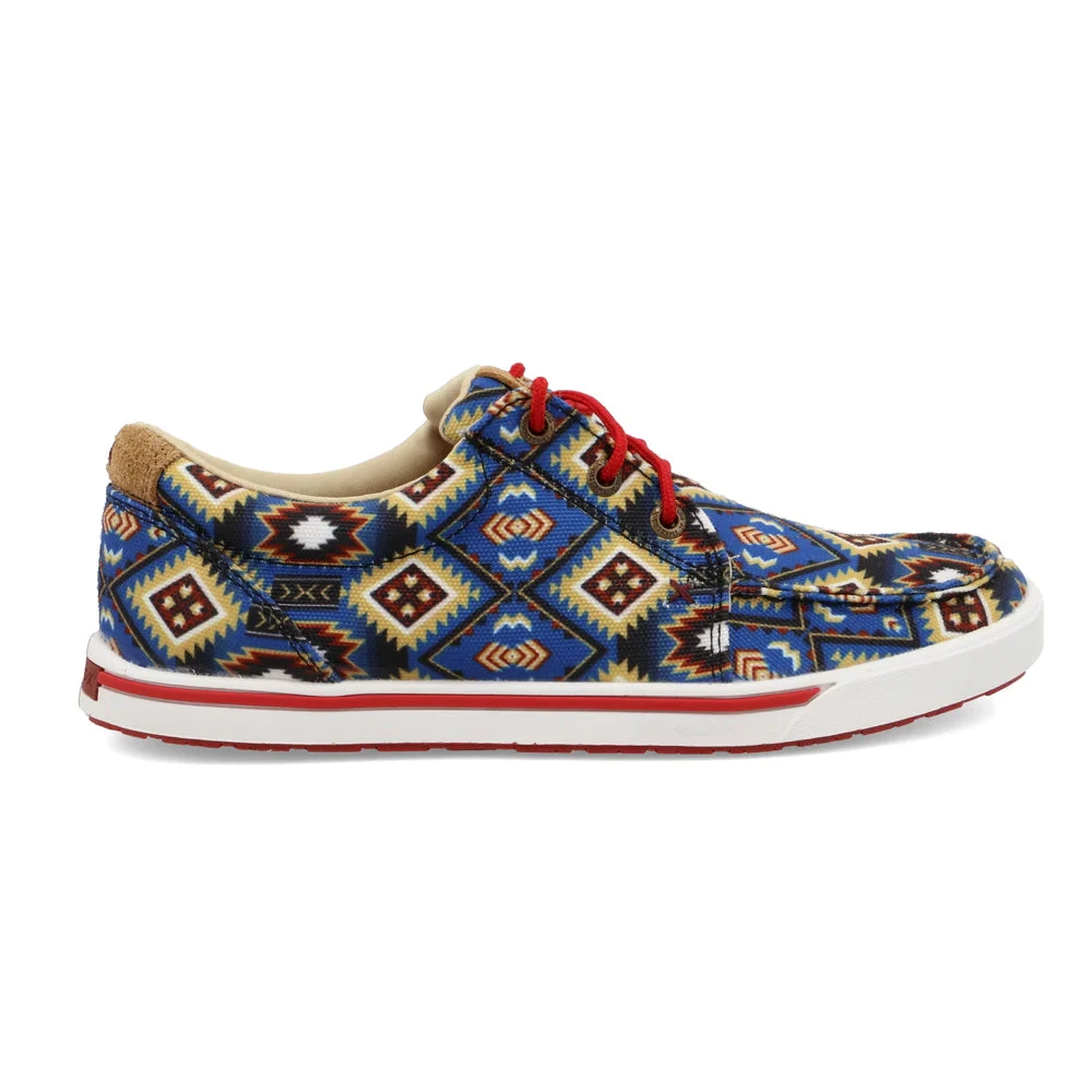 Twisted X Women's Blue Multi Aztec Kicks 3 Twisted X Women's Blue Multi Aztec Kicks - Image 3