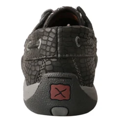 Twisted X Women's Black Grey Fish Short Moc -Heydudes Cowboy Shop WDM0088 BK 510x700 1