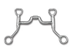 Myler 5" HBT Shank Low Ported Barrel 1 Myler 5" HBT Shank Low Ported Barrel