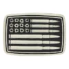 Montana Silversmiths Montana Silver Bullet Flag Buckle